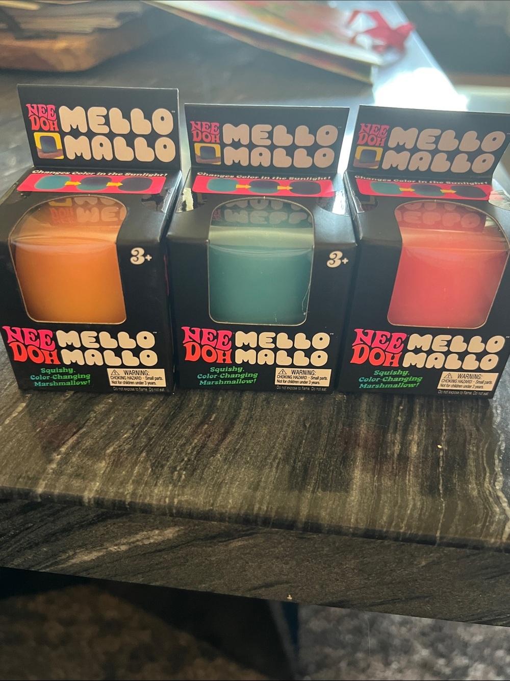 **AUTHENTIC** NeeDoh Mello Mallo Trio- ALL 3 COLORS